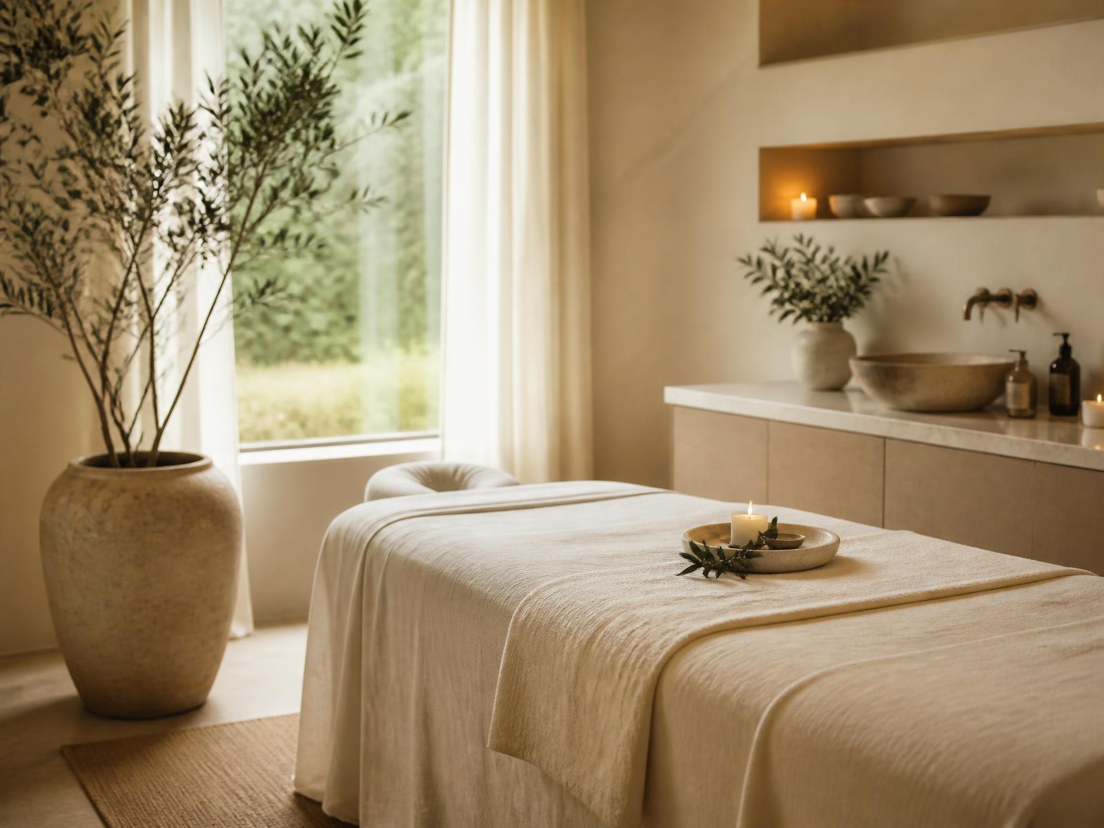 A quiet, softly lit room prepared for a first visit